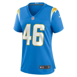 Zander horvath los angeles chargers nike womens game jersey Powder blue M