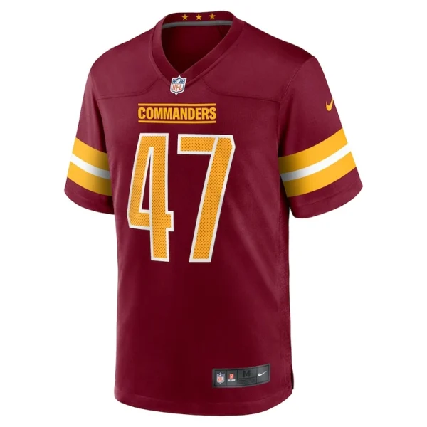 Zane gonzalez washington commanders nike game jersey Burgundy M