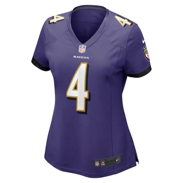 Zay flowers baltimore ravens nike womens team game jersey Purple M