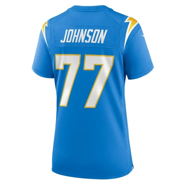 Zion johnson los angeles chargers nike womens player game jersey Powder blue L
