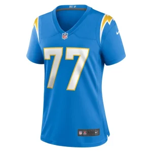 Zion johnson los angeles chargers nike womens player game jersey Powder blue M