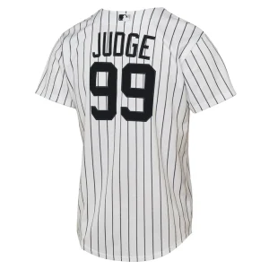 Aaron judge new york yankees nike youth home replica player jersey White Yth L