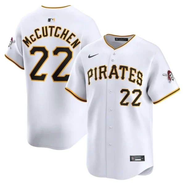 Andrew mccutchen pittsburgh pirates nike home limited player jersey White