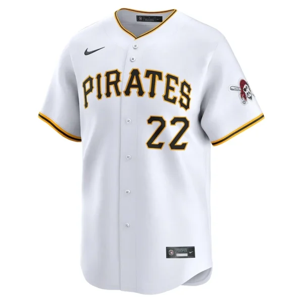 Andrew mccutchen pittsburgh pirates nike home limited player jersey White M