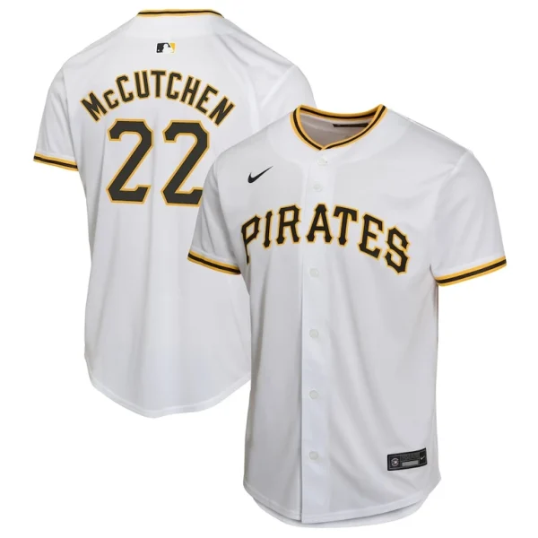 Andrew mccutchen pittsburgh pirates nike youth home game player jersey White