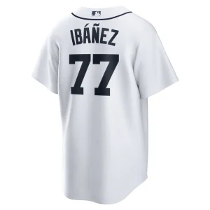 Andy ibanez detroit tigers nike home replica jersey White L