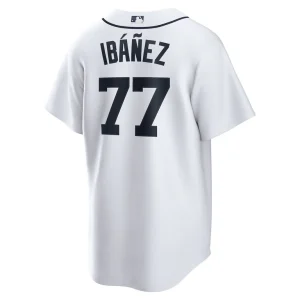 Andy ibanez detroit tigers nike home replica player jersey White L
