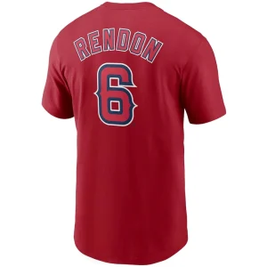 Anthony rendon los angeles angels nike name number t shirt Red L