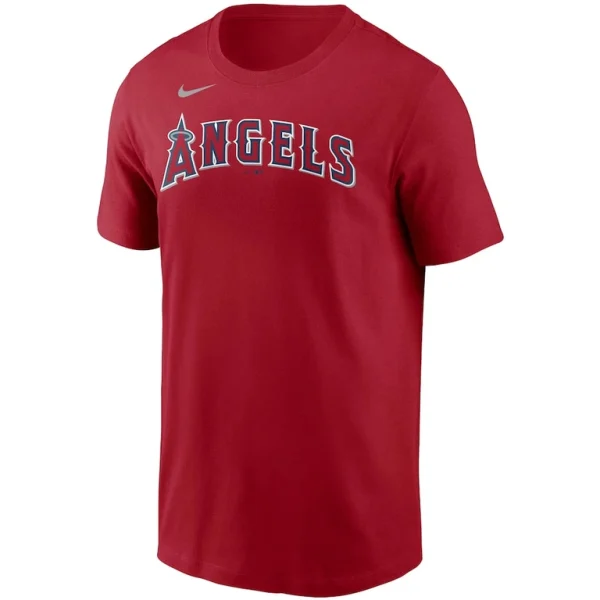 Anthony rendon los angeles angels nike name number t shirt Red M