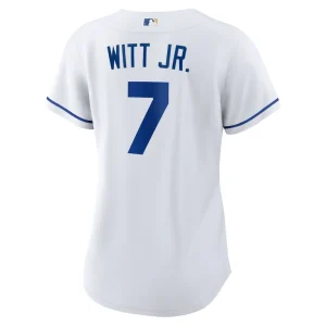 Bobby witt jr. kansas city royals nike womens home replica player jersey White L