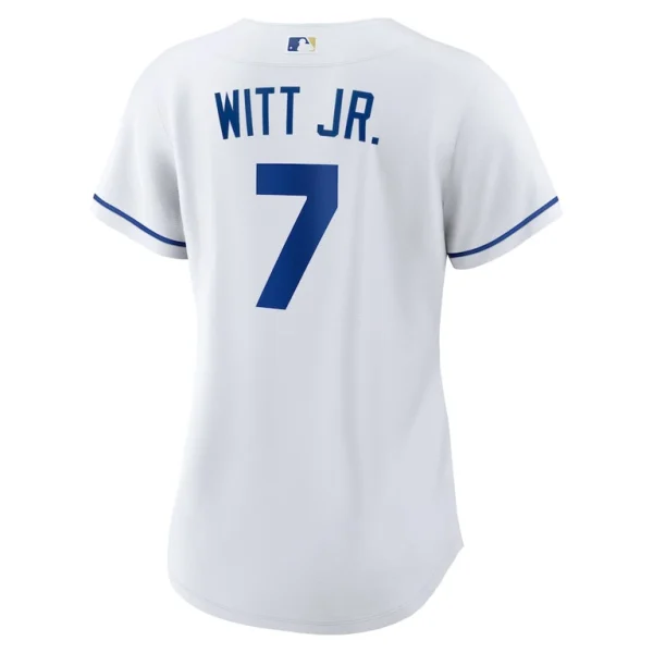 Bobby witt jr. kansas city royals nike womens home replica player jersey White L