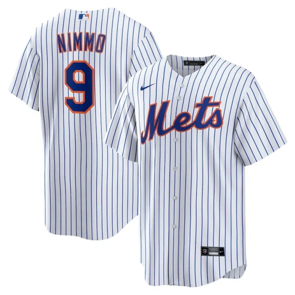 Brandon nimmo new york mets nike home replica jersey White