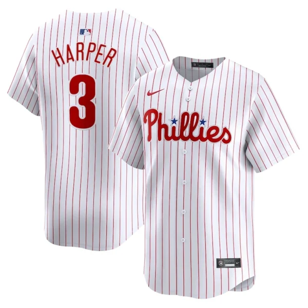 Bryce harper philadelphia phillies nike youth home limited player jersey White