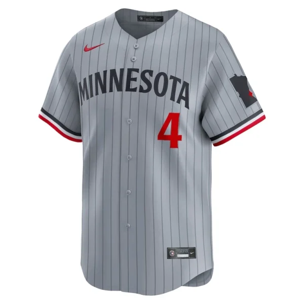 Carlos correa minnesota twins nike road limited player jersey – gray Multi M