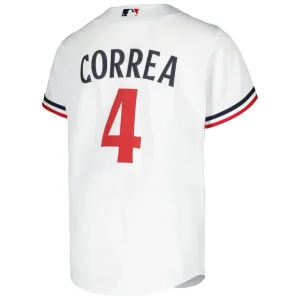 Carlos correa minnesota twins nike youth alternate replica player jersey White Yth L