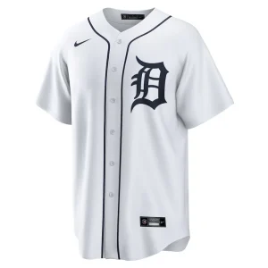 Casey mize detroit tigers nike home replica jersey White M
