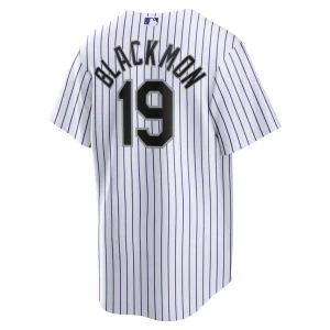 Charlie blackmon colorado rockies nike home replica player name jersey White L