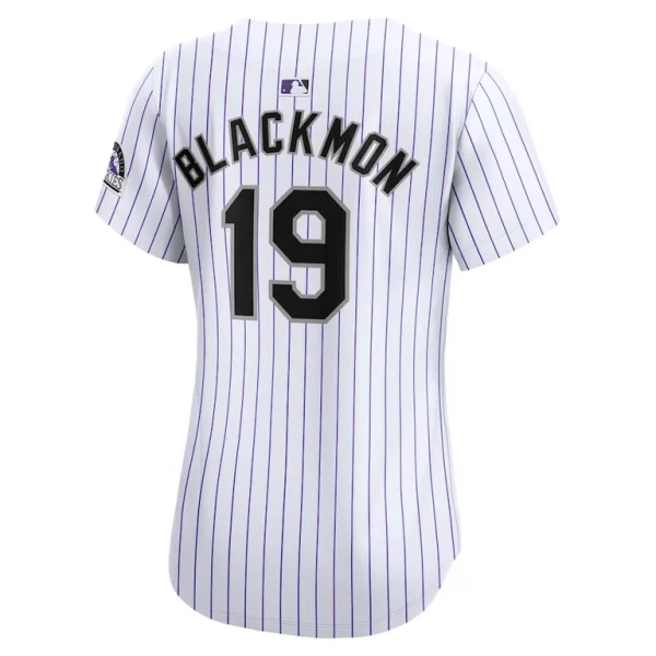 Charlie blackmon colorado rockies nike womens home limited player jersey White L