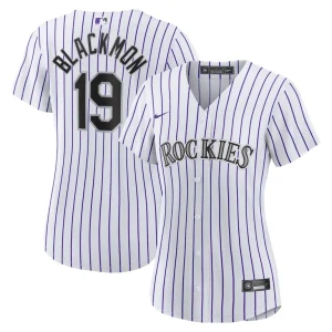 Charlie blackmon colorado rockies nike womens home replica player jersey White