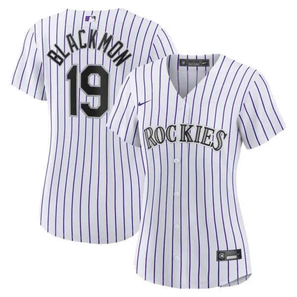 Charlie blackmon colorado rockies nike womens home replica player jersey White