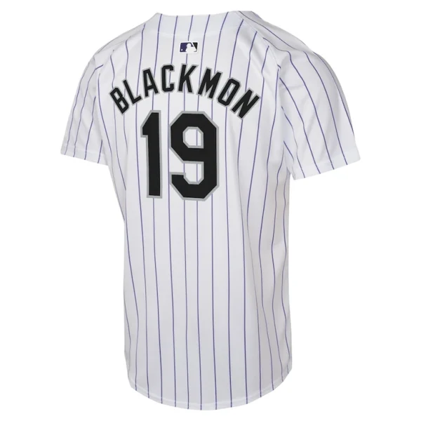 Charlie blackmon colorado rockies nike youth home game player jersey White Yth L