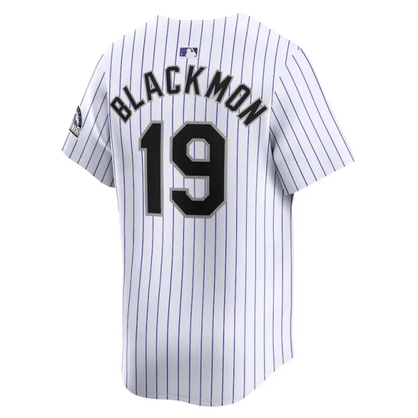 Charlie blackmon colorado rockies nike youth home limited player jersey White Yth L