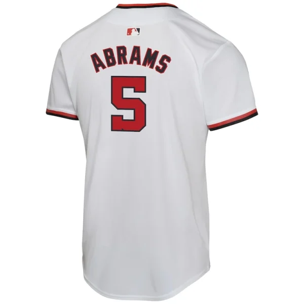 Cj abrams washington nationals nike youth home game player jersey White Yth L