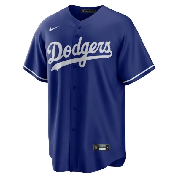 Clayton kershaw los angeles dodgers nike big tall alternate replica player jersey Royal 2XT