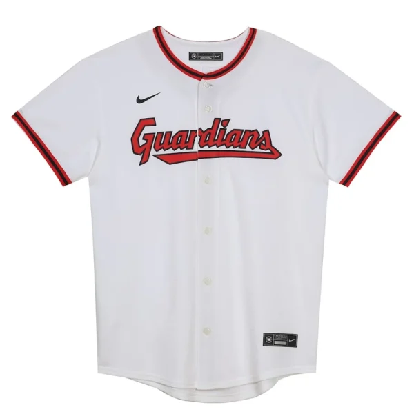 Cleveland guardians nike infant home blank replica jersey White 18 MO