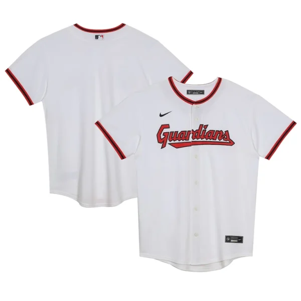 Cleveland guardians nike infant home blank replica jersey White
