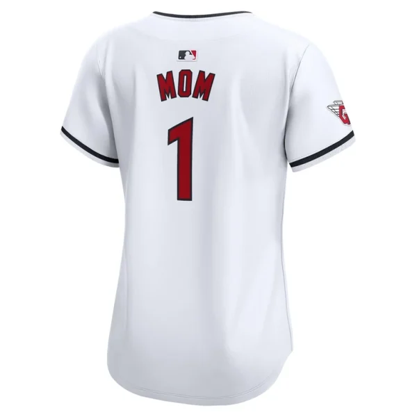 Cleveland guardians nike womens 1 mom home limited jersey White L
