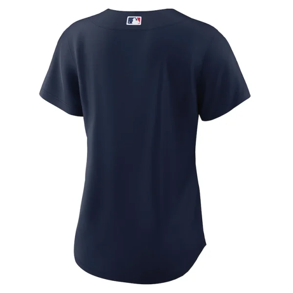 Cleveland guardians nike womens alternate official replica jersey Navy L