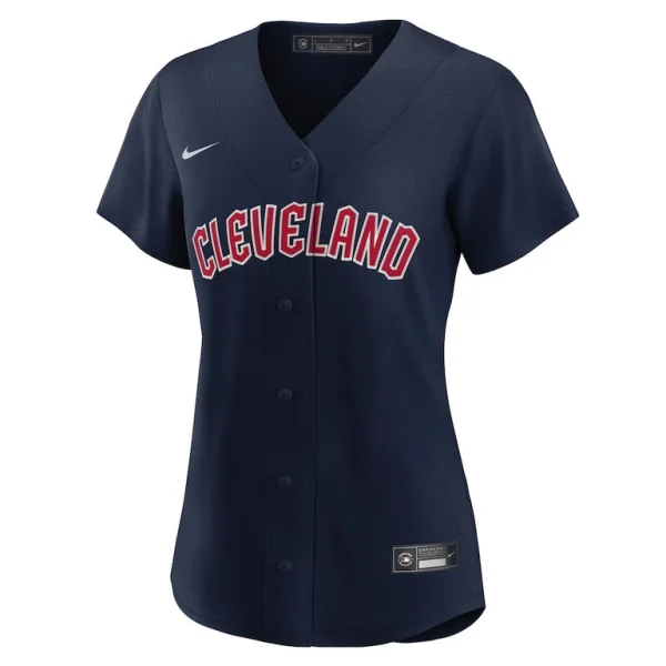 Cleveland guardians nike womens alternate official replica jersey Navy M