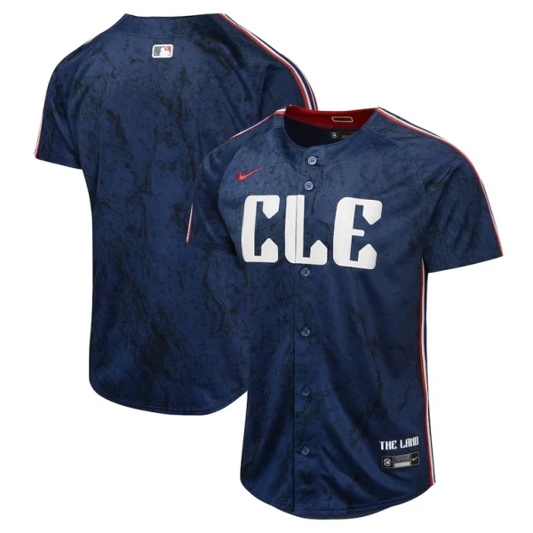 Cleveland guardians nike youth 2024 city connect limited jersey Navy