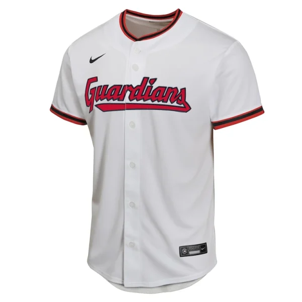 Cleveland guardians nike youth home limited jersey White Yth M