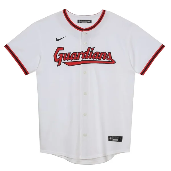 Cleveland guardians preschool home blank replica jersey White 56