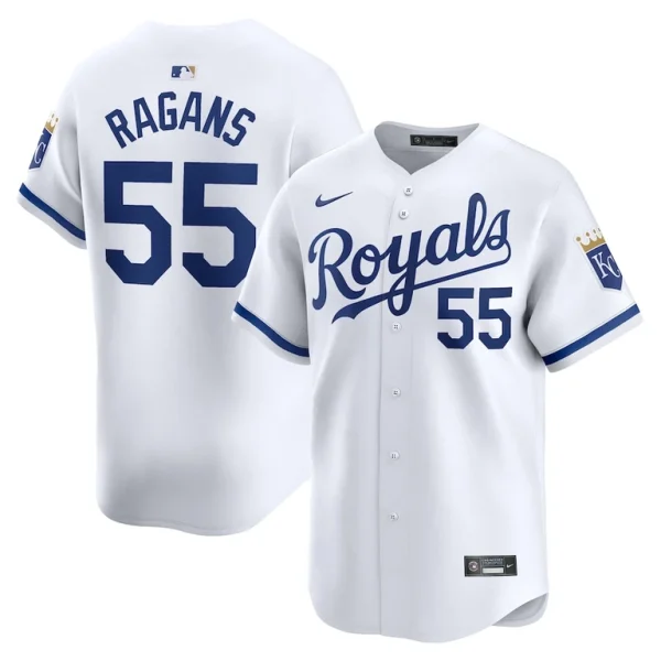 Cole ragans kansas city royals nike home limited player jersey White
