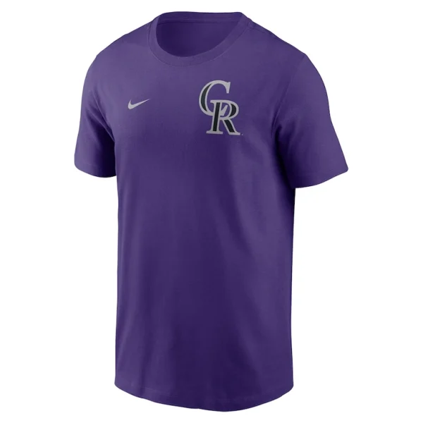 Colorado rockies nike 2 hit t shirt Purple M