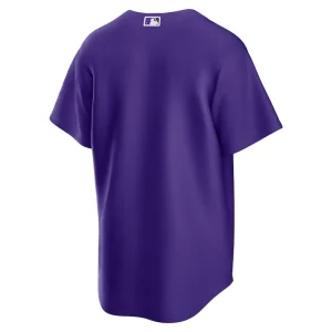 Colorado rockies nike alternate replica team jersey Purple L