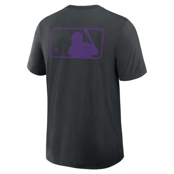 Colorado rockies nike authentic collection early work tri blend performance t shirt Black L