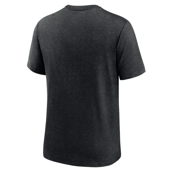 Colorado rockies nike authentic collection early work tri blend performance t shirt Heather black L