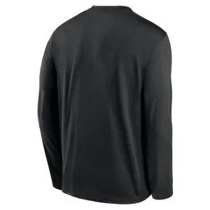 Colorado rockies nike authentic collection team logo legend performance long sleeve t shirt Black L