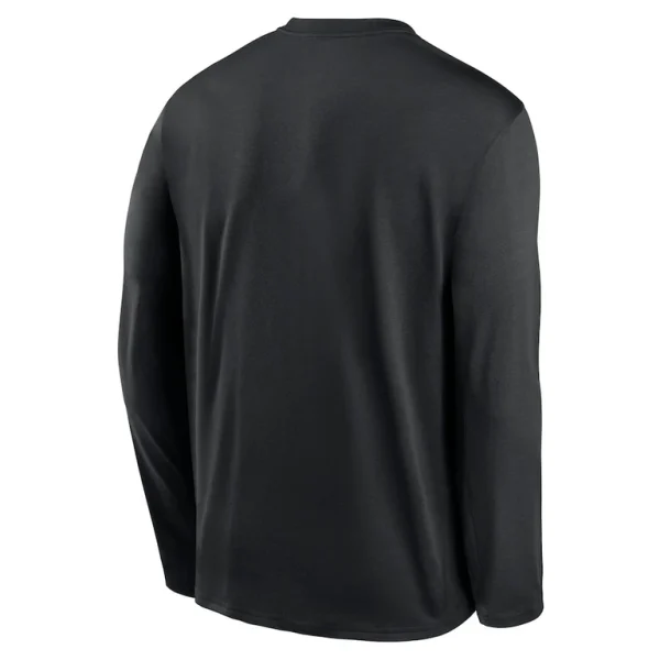 Colorado rockies nike authentic collection team logo legend performance long sleeve t shirt Black L