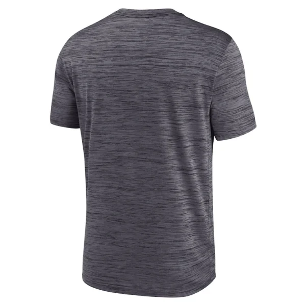 Colorado rockies nike authentic collection velocity performance practice t shirt Heather charcoal L