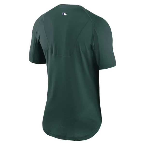 Colorado rockies nike city connect performance raglan base layer top Green L