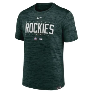 Colorado rockies nike city connect velocity practice performance t shirt Green M