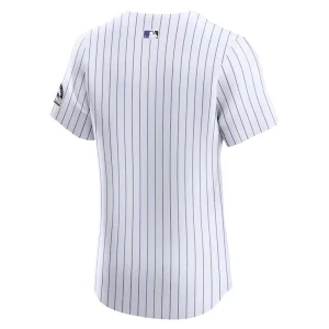 Colorado rockies nike home elite jersey White 48