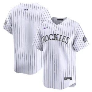 Colorado rockies nike home limited jersey White