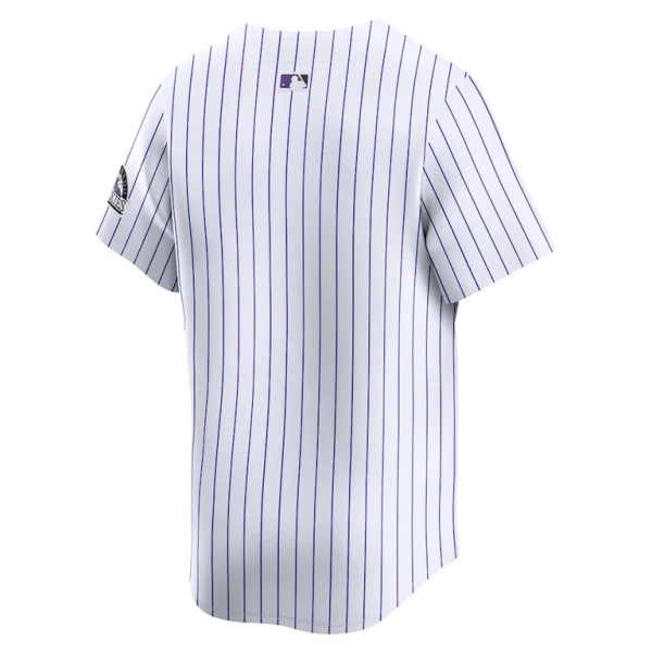 Colorado rockies nike home limited player jersey White L