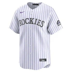 Colorado rockies nike home limited player jersey White M